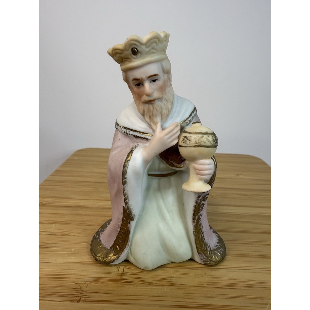 VTG Lefton Nativity Wise Man 'The Christopher Collection' 1989 07166 Replacement